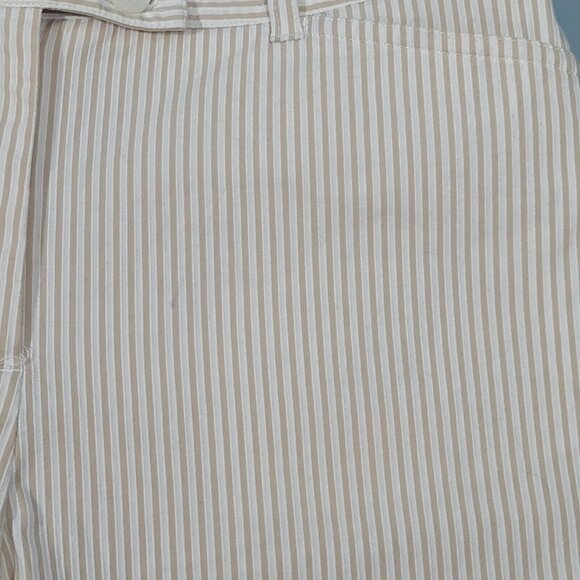 Jones New York Signature Stretch 12" Bermuda Shorts Women's Size 6 White Beige - Picture 8 of 8